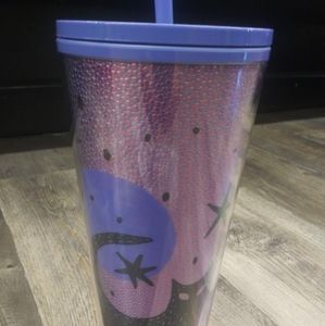 2020 Starbucks Halloween Cat Purple Tumbler